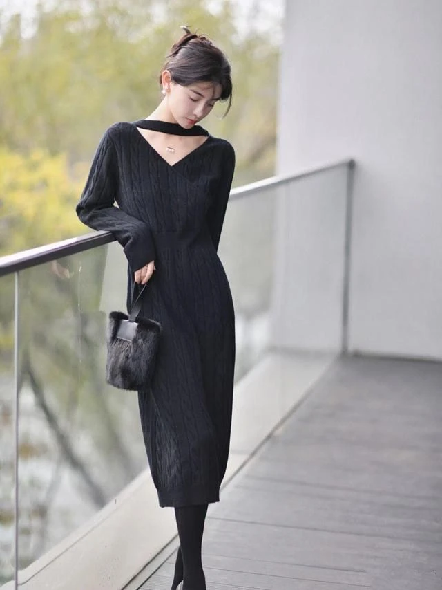 winter sweater dress-3 winter sweater dress-3