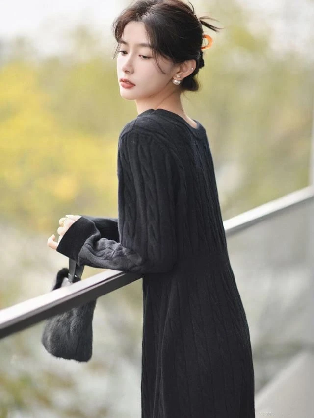 winter sweater dress-4 winter sweater dress-4