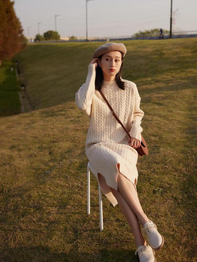 white sweater dress-1 white sweater dress-1