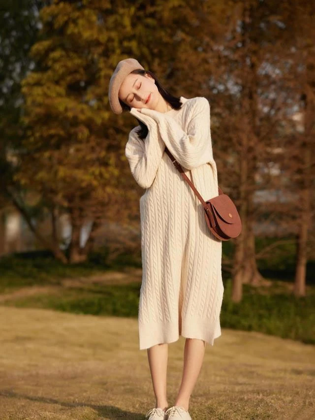 white sweater dress-3 white sweater dress-3